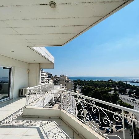 Apartmán Rare Seaview Penthouse In Paleo Faliro Atény Exteriér fotografie